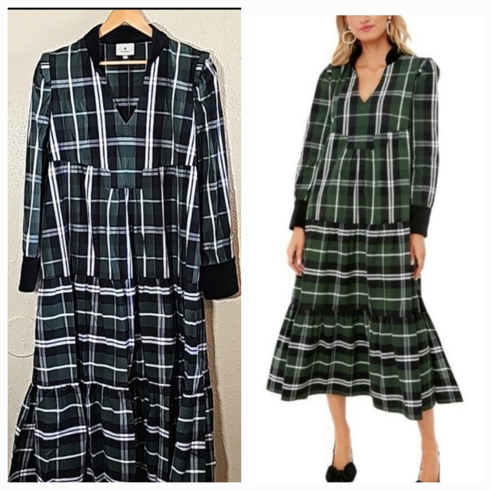 Tuckernuck Tartan Plaid Bristol Maxi Dress